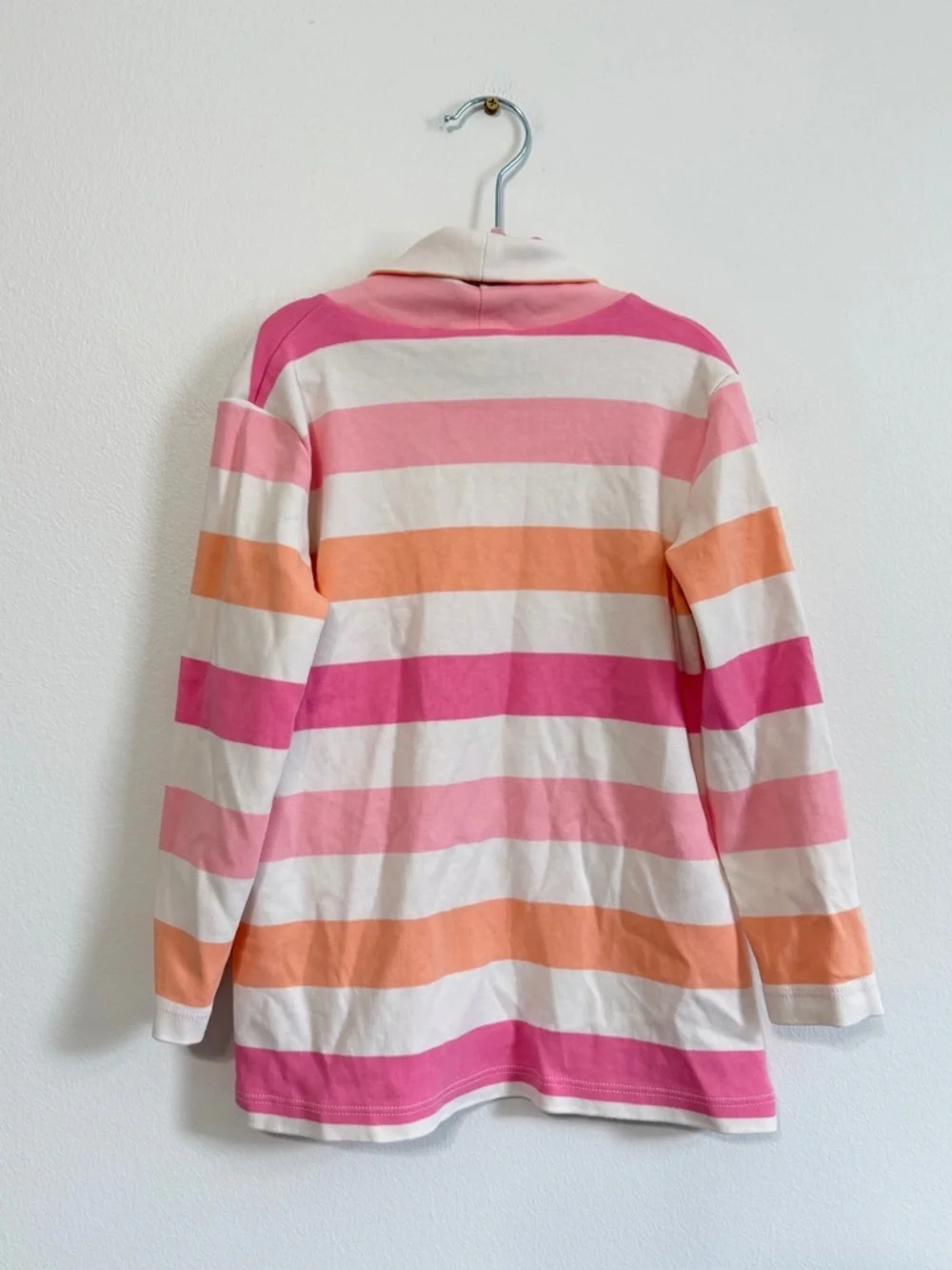 The Beaufort Bonnet Company Striped Turtleneck Longsleeve Top Size 5 Pima Cotton